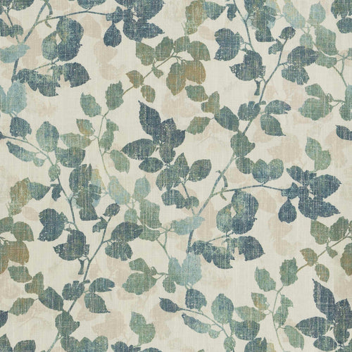 Cream Beige Sage Green Floral Upholstery Drapery Fabric FB