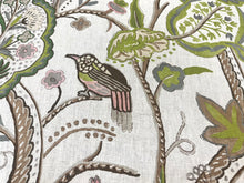 Load image into Gallery viewer, One Yard Remnant Windsor Brown and Green Fabric