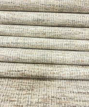 Load image into Gallery viewer, Crypton Cream Grey Brown MCM Mid Century Modern Tweed Upholstery Fabric STA 5103