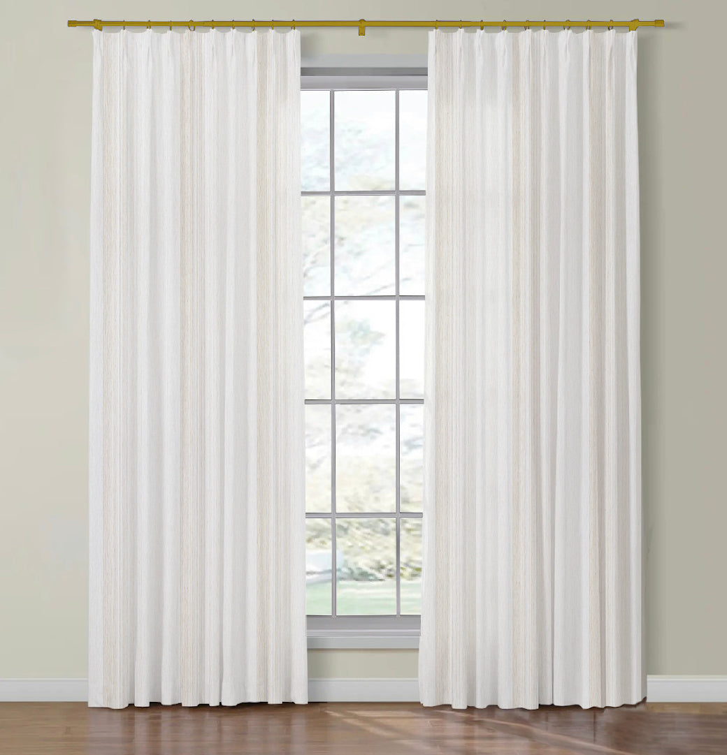 Thibaut Warwick Stripe Side Drapery Panels