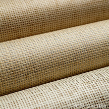 Load image into Gallery viewer, Schumacher Mitsu Weave Wallpaper 5003053 / Platinum