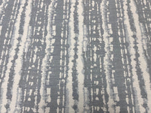 Load image into Gallery viewer, Kravet Design Leilani Chambray 35826-15 Breezy Indoor/Outdoor Stain Repellent Grey Steel Blue Cream Abstract Upholstery Fabric