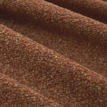 Load image into Gallery viewer, Heavy Duty Red Orange Grey Mustard Tweed Boucle MCM Mid Century Modern Upholstery Fabric FB