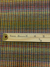 Load image into Gallery viewer, 1.5 Yard Designer Water &amp; Stain Resistant Hot Pink Orange Green Blue Woven Kilim Stripe Upholstery Fabric WHS 4642