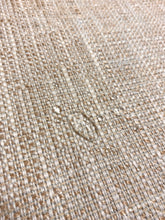 Load image into Gallery viewer, Designer Water &amp; Stain Resistant Beige Cream Oatmeal MCM Mid Century Modern Tweed Upholstery Fabric WHS 4585