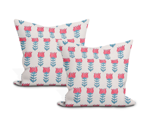 Schumacher Mia Tulip Pillow Cover