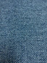 Load image into Gallery viewer, Designer French Blue Linen Viscose MCM Mid Century Modern Upholstery Fabric WHS 4653