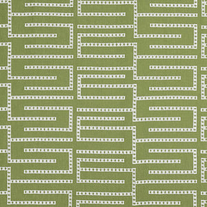 Set of Two Made to Order Thibaut Architect Embroidery Side Drapery Panels
