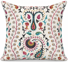 Load image into Gallery viewer, Custom Pillow Cover in Penny Morrison Mughal Fabric  - Both Sides