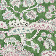 Load image into Gallery viewer, Set of Two Made to Order Thibaut Tree House Side Drapery Panels