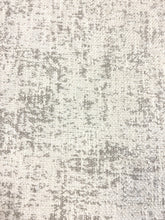 Load image into Gallery viewer, 1.5 Yard Designer Cream Grey Abstract MCM Mid Century Modern Upholstery Fabric WHS 4654