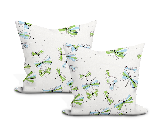 Schumacher  Monarch's March Pillow Cover
