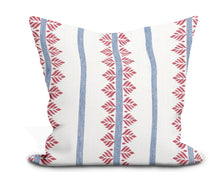 Load image into Gallery viewer, Thibaut Fern Stripe Pillow