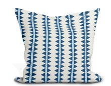 Load image into Gallery viewer, Thibaut Reno Stripe Embroidery Pillow