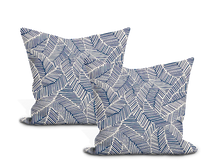 Load image into Gallery viewer, Schumacher Abstract Leaf Pillow Cover
