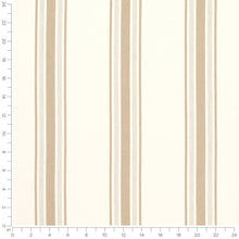 Load image into Gallery viewer, Heavy Duty Grey Taupe Cream Stripe Upholstery Drapery Fabric