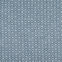 Load image into Gallery viewer, InsideOut Indoor Outdoor Performance Navy Blue White Geometric Upholstery Fabric
