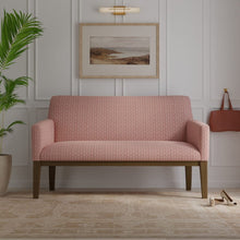 Load image into Gallery viewer, InsideOut Indoor Outdoor Performance Coral Red White Geometric Upholstery Fabric