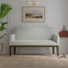 Load image into Gallery viewer, InsideOut Indoor Outdoor Performance Grey White Geometric Upholstery Fabric