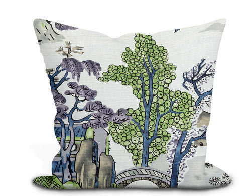Thibaut Asian Scenic Pillow