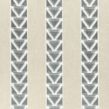 Load image into Gallery viewer, Set of Two Made to Order Thibaut Burton Stripe Side Drapery Panels