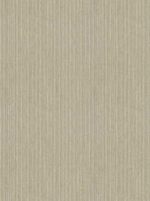 Load image into Gallery viewer, 118” Wide Semi Sheer Beige Stripe Drapery Fabric FB