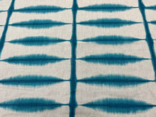 Load image into Gallery viewer, Scion Shibori Teal Linen Abstract Fabric