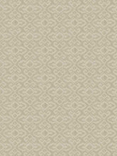 Load image into Gallery viewer, Cotton Linen Blend Beige Taupe Ethnic Ikat Upholstery Drapery Fabric FB