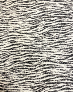 Stout Sunbrella Holden Black White Reversible Animal Pattern Upholstery Fabric WHS 5121