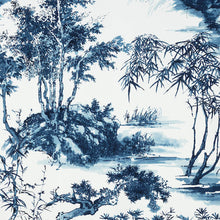 Load image into Gallery viewer, Set of Two Made to Order Thibaut Kyoto Side Drapery Panels