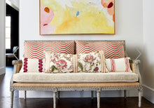 Load image into Gallery viewer, Traverse Fabrics Bibia Embroidery 1044151486 Coral Beige Geometric Fabric