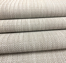 Load image into Gallery viewer, 1.7 Yard Designer Indoor Outdoor Off White Grey MCM Mid Century Modern Tweed Upholstery Fabric WHS 4639