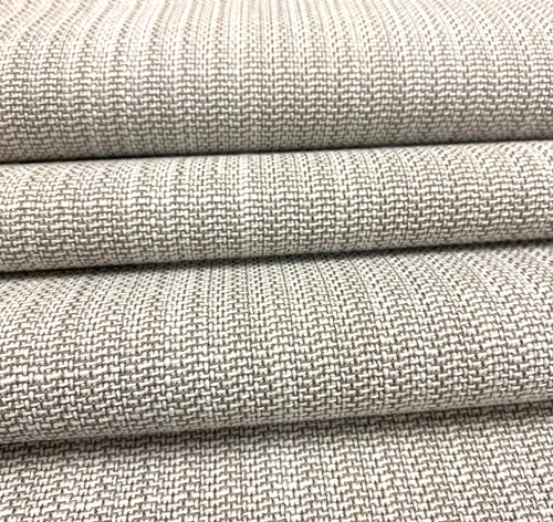 1.7 Yard Designer Indoor Outdoor Off White Grey MCM Mid Century Modern Tweed Upholstery Fabric WHS 4639