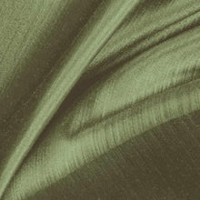Load image into Gallery viewer, Cotton Blend Sage Green Satin Slub Upholstery Drapery Fabric