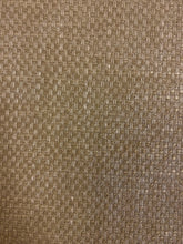 Load image into Gallery viewer, Designer Taupe Beige MCM Mid Century Modern Tweed Linen Viscose Upholstery Fabric WHS 4587