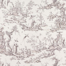 Load image into Gallery viewer, Pair of Custom Made Schumacher Shengyou Toile Pillow Covers - Both Sides