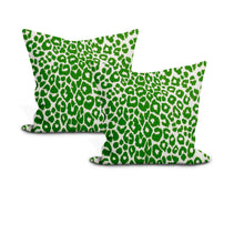 Load image into Gallery viewer, Pair of Custom Made Schumacher Iconic Leopard Indoor/Outdoor Pillow Covers - Both Sides