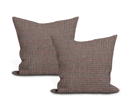 Aldridge Wool Houndstooth Pillow Cover