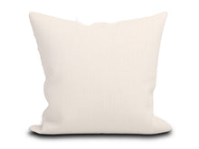 Load image into Gallery viewer, Custom Pillow Cover in Floral Botanical Thibaut Matisse Leaf in Coral and Blue - One Side
