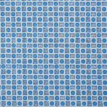 Load image into Gallery viewer, Pair of Custom Made Schumacher Mottley Grid Pillow Covers - Both Sides