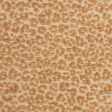 Load image into Gallery viewer, Heavy Duty Mustard Gold Cheetah Animal Pattern Chenille Upholstery Fabric