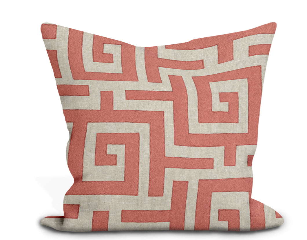 Thibaut Tulum Applique Pillow