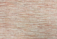 Load image into Gallery viewer, Designer Water and Stain Resistant Beige Rusty Coral Red Brown Upholstery Fabric