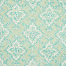 Load image into Gallery viewer, Pair of Custom Made Schumacher Amalia Medallion Handmade Print Pillow Covers - Both Sides