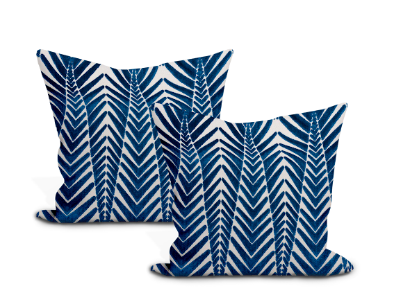  Schumacher Zebra Velvet Pillow Cover