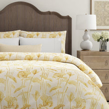 Load image into Gallery viewer, Taupe Mustard Gold Buttercream Floral Cut Velvet Upholstery Fabric