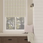Load image into Gallery viewer, Cotton Ivory Purple Green Blue Floral Chintz Upholstery Drapery Fabric