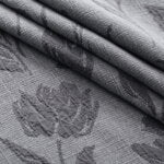 Load image into Gallery viewer, Denim Blue Tone Tone Floral Upholstery Fabric