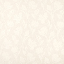 Load image into Gallery viewer, Ivory Cream Tone Tone Floral Upholstery Fabric