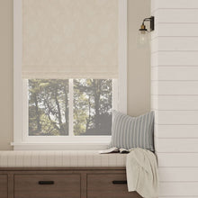 Load image into Gallery viewer, Ivory Cream Tone Tone Floral Upholstery Fabric